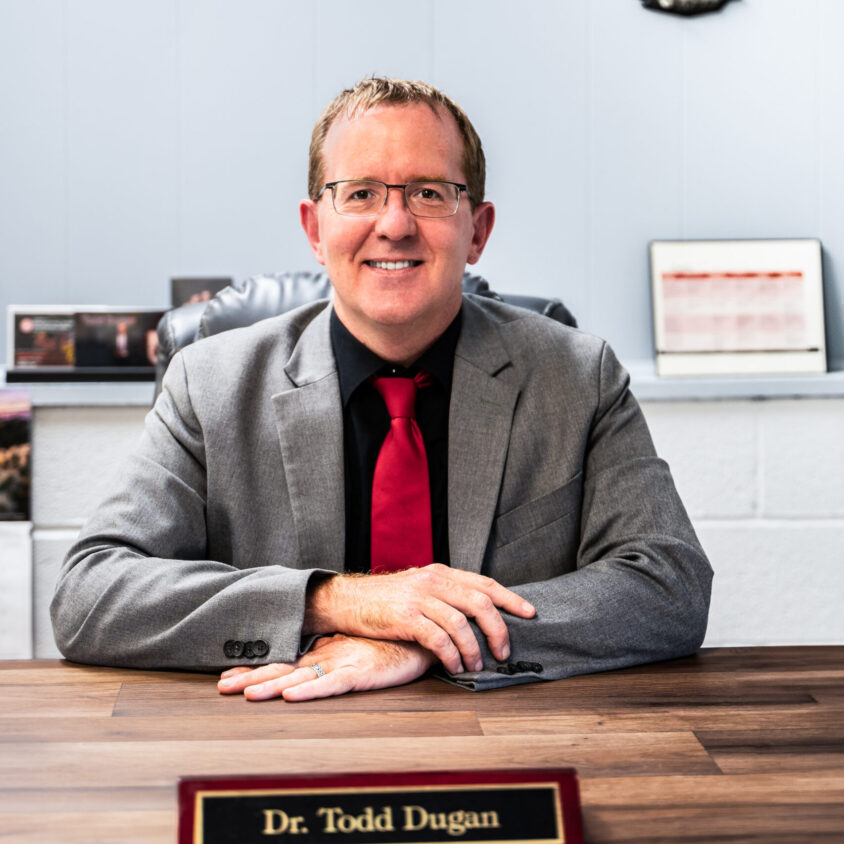Todd Dugan, Superintendent of Bunker Hill Community Unit School District #8, headshot